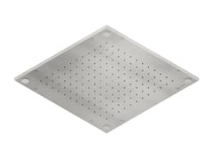 Soffione doccia a soffitto quadrato in acciaio inox&nbsp;BOX149490L95S - NEVE RUBINETTERIE