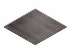 Soffione doccia quadrato a soffitto in acciaio inox&nbsp;BOX149490L91S - NEVE RUBINETTERIE