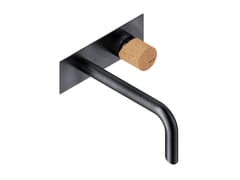 Miscelatore per lavabo a muro in acciaio inox senza scarico&nbsp;DOX7938SSZY - NEVE RUBINETTERIE