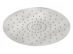 Soffione doccia rotondo a soffitto in acciaio inox&nbsp;FIL949300 - NEVE RUBINETTERIE