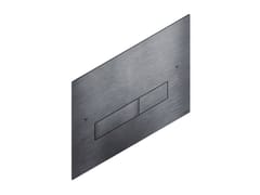 Placca di comando per wc in acciaio inox&nbsp;PLA230 - NEVE RUBINETTERIE