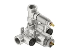 Corpo incasso per deviatore termostatico in acciaio inox&nbsp;TER2IDB - NEVE RUBINETTERIE