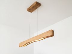 Lampada a sospensione a LED in legno massello&nbsp;DRUID WABI-SABI - NEXT LEVEL DESIGN STUDIO