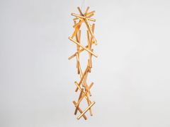 Lampada a sospensione a LED in legno massello&nbsp;GENESIS LONG - NEXT LEVEL DESIGN STUDIO
