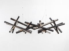 Lampada a sospensione a LED in legno massello&nbsp;INFINITY M - NEXT LEVEL DESIGN STUDIO