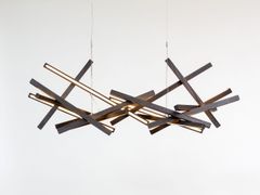 Lampada a sospensione a LED in legno massello&nbsp;INFINITY XS - NEXT LEVEL DESIGN STUDIO
