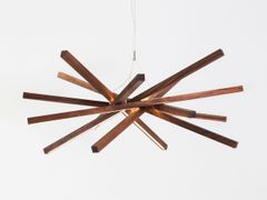 Lampada a sospensione a LED in legno massello&nbsp;VORTEX - NEXT LEVEL DESIGN STUDIO