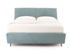 Letto contenitore matrimoniale in tessuto&nbsp;KIRA - NOCTIS