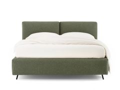 Letto contenitore matrimoniale sfoderabile in tessuto&nbsp;KUNA - NOCTIS