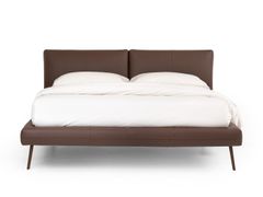 Letto imbottito matrimoniale sfoderabile in tessuto&nbsp;KUNA - NOCTIS