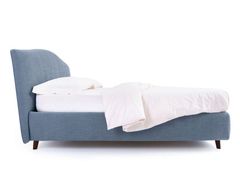 Letto matrimoniale contenitore in tessuto&nbsp;LYLE MODERN - NOCTIS