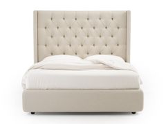 Letto matrimoniale in pelle con testiera capitonn�&nbsp;STAR - NOCTIS