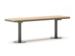 Tavolo per spazi pubblici in acciaio e legno per bambini&nbsp;PARCO JUNIOR - NOLA INDUSTRIER