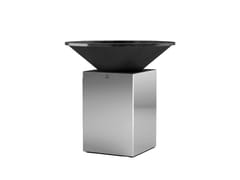 Barbecue a legna in acciaio inox&nbsp;OFYR 10TH ANNIVERSARY EDITION POLISHED STAILESS STEEL - FYRON GROUP