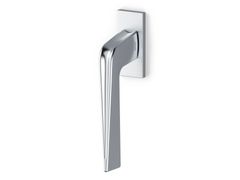 Maniglia per finestre DK in ottone su rosetta&nbsp;CHEVRON - OLIVARI B