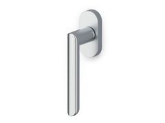 Maniglia per finestre DK in ottone su rosetta&nbsp;LASER - OLIVARI B
