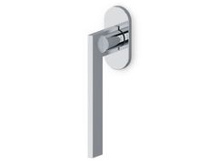 Maniglia per finestre DK in ottone su rosetta&nbsp;OPEN - OLIVARI B
