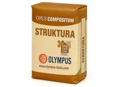 Bio-intonaco strutturale con pura calce idraulica naturale&nbsp;OPUS COMPOSITUM STRUKTURA 15 - OLYMPUS
