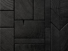 Pavimento/rivestimento in legno&nbsp;FOR�T ENDGRAIN BLACK - OSCARONO PARIS