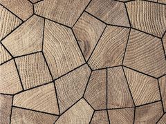 Pavimento/rivestimento in rovere&nbsp;OPUS ENDGRAIN NATURAL - OSCARONO PARIS