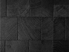 Pavimento/rivestimento in rovere&nbsp;QUBES BLACK - OSCARONO PARIS