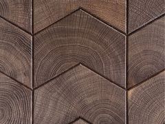 Pavimento/rivestimento in rovere&nbsp;ELEMENT SMOKE - OSCARONO PARIS