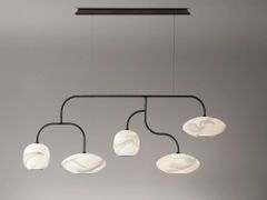 Lampada a sospensione in vetro soffiato&nbsp;ASTRELLE - OLEV