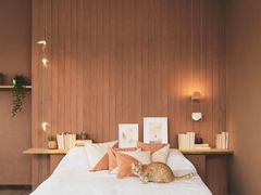 Lampada da terra a LED in ottone&nbsp;ALI DI LUCE - OLIVELAB