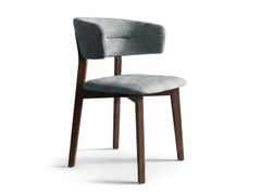 Sedia in tessuto con schienale aperto&nbsp;EGO BR WOOD - OZZIO ITALIA