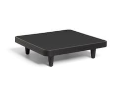 Tavolino basso quadrato in acciaio verniciato a polvere PALETTI | Tavolino - FATBOY THE ORIGINAL