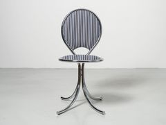 Sedia in acciaio e pelle&nbsp;PH STEEL CHAIR - TONEART INTERIOR