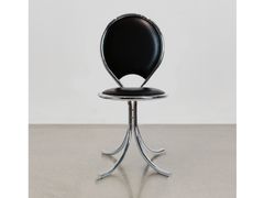 Sedia in acciaio e pelle&nbsp;PH STEEL CHAIR - TONEART INTERIOR