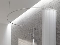 Supporto per tende doccia in acciaio inox&nbsp;SEMI-CIRCLE FOR BATHTUB - PHOS DESIGN