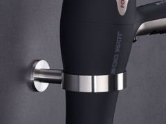 Porta asciugacapelli a muro in acciaio inox&nbsp;ATF - PHOS DESIGN