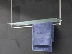 Porta asciugamani a barra da soffitto in acciaio inox&nbsp;T0-G-B - PHOS DESIGN