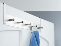 Appendiabiti / porta asciugamani in acciaio inox&nbsp;TG5-B - PHOS DESIGN