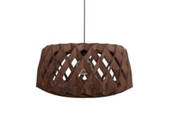 Lampada a sospensione fatta a mano in betulla&nbsp;SIGNATURE PENDANT 60 - MAZE INTERIOR