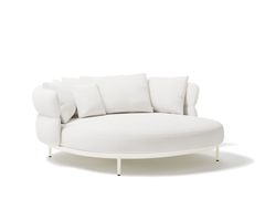 Letto da giardino rotondo in tessuto&nbsp;AMBA - POINT