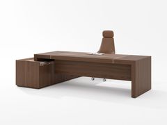 Scrivania direzionale in legno&nbsp;BLOCK - PROF