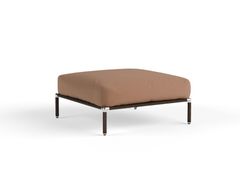 Pouf da giardino quadrato in tessuto&nbsp;ROTA - PAPATYA