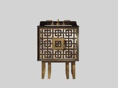 MOBILE LAVABO SINGOLO DA TERRA CON LAVABO INTEGRATO&nbsp;MIRA 2 - PARK AVENUE