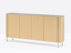 Madia in legno con ante a battente&nbsp;BLUME SIDEBOARD - PEDRALI