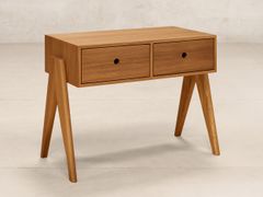 Consolle rettangolare in teak con cassetti&nbsp;SIDE TABLE V-LEG - PHANTOM HANDS VC