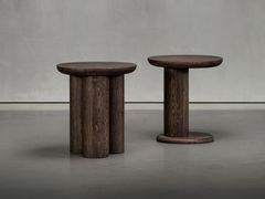 Tavolino alto di servizio in legno&nbsp;OLLE - PIET BOON