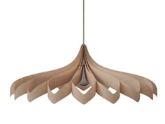 Lampada a sospensione fatta a mano in betulla&nbsp;DAISY PENDANT L - MAZE INTERIOR