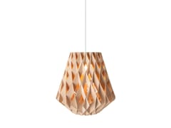 Lampada a sospensione a LED fatta a mano in betulla&nbsp;SIGNATURE PENDANT 50 - MAZE INTERIOR