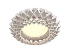 Plafoniera fatta a mano in betulla&nbsp;SIGNATURE PLAFOND 45 - MAZE INTERIOR