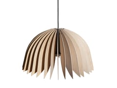 Lampada a sospensione in betulla&nbsp;VERNA 50 - MAZE INTERIOR