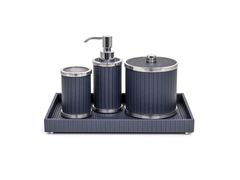 Set bagno in pelle di vitello&nbsp;CAROL - PINETTI