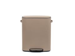 Pattumiera in pelle&nbsp;PATTUMIERA CON PEDALE - ALTA - PINETTI